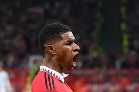 ‘Heat of the moment’ – Marcus Rashford apologises for swearing after Man Utd release clip of his goal against Liverpool