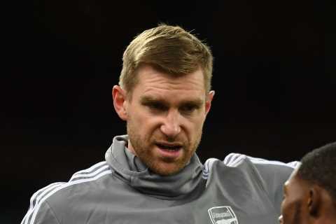 Arsenal fans loving Per Mertesacker’s LinkedIn as ex captain shows off about fining Nacho Monreal for wearing PONCHO