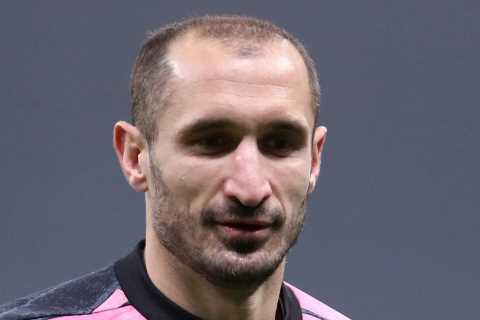 Juventus star Chiellini admits he was a ‘fool’ to snub Arsenal’s £66k-a-year transfer offer when he was 16-years-old