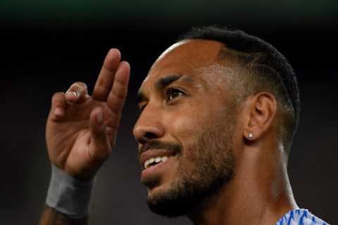 Chelsea’s £25million Aubameyang transfer stalls as Blues refuse to give Barcelona striker, 33, two-year contract