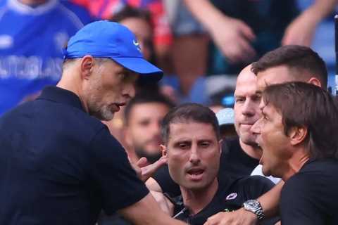 ‘Don’t get the same’ – Fuming Chelsea boss Tuchel claims he is victim of double standards over Conte bust-up punishment