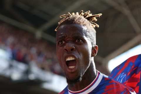 Crystal Palace in huge blow with Wilfried Zaha ruled out of Man City clash over weekend through injury