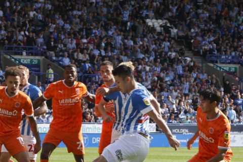 ‘Frustrated’ EFL confirm Huddersfield SHOULD have had goal in 1-0 defeat vs Blackpool after goal line technology breaks