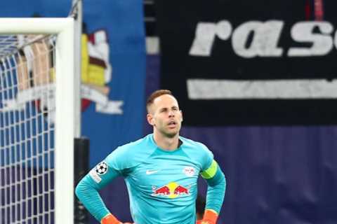 Watch ex-Liverpool goalkeeper Peter Gulacsi in horror howler trying to channel inner-Neuer in Champions League clash