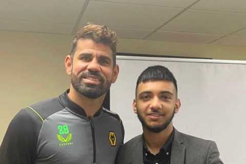 Diego Costa pictured in Wolves training gear for the first time as Chelsea legend closes in on sensational free transfer