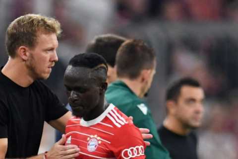 ‘He put in so much for Liverpool.’ – Julian Nagelsmann hints Bayern Munich’s Sadio Mane is tired just weeks into season