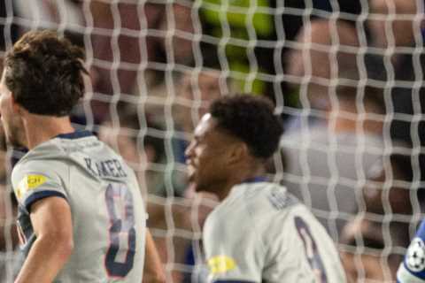 Chelsea player ratings: Raheem Sterling shines in shock wing-back role but Pierre-Emerick Aubameyang way off the pace