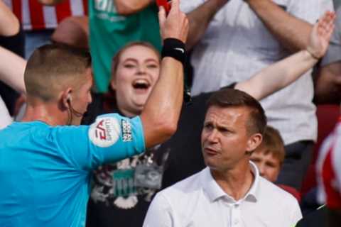 Leeds boss Jesse Marsch slapped with one-match touchline ban for improper language and will miss Aston Villa clash