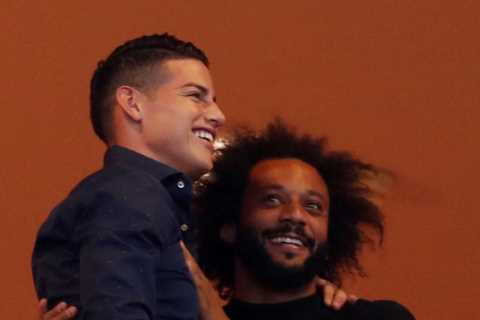 How Olympiacos could line up this season with James Rodriguez and Marcelo joining Englishman and ex-Arsenal star