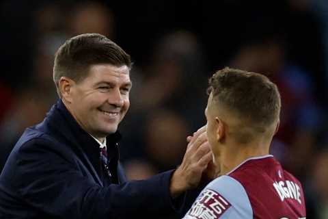 Steven Gerrard dedicates Aston Villa win to Prince William after grieving Royal sent squad inspiring pre-match message