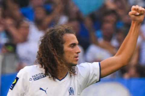 Ex-Arsenal ace Matteo Guendouzi nets header for Marseille just minutes after scoring own goal against Rennes