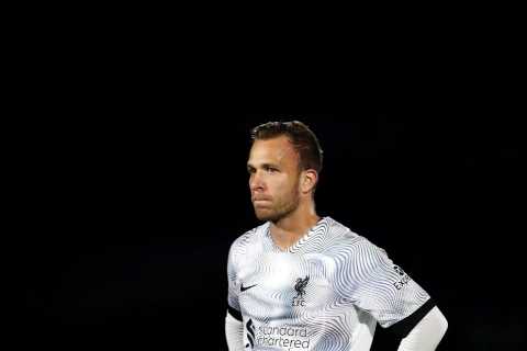 Fans all saying the same thing as Jay Spearing replaces Arthur Melo in Liverpool U21s’ Papa John’s Trophy defeat