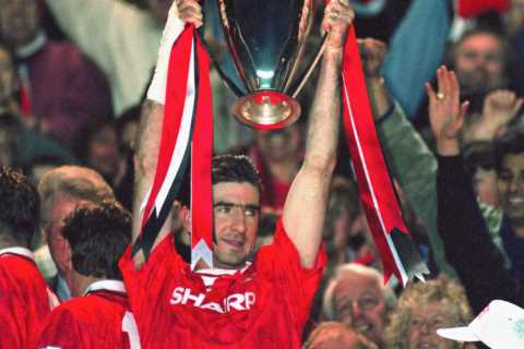 Eric Cantona threatens to stop supporting Man Utd if they change Old Trafford name like Arsenal’s ‘soulless’ Emirates