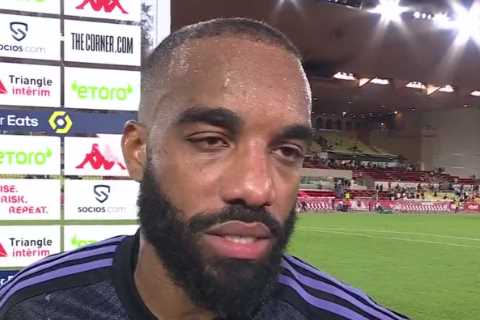 Ex-Arsenal ace Lacazette has ‘almost regained normal voice’ after surgery following high-pitched post match interview