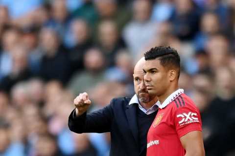 Man Utd boss Erik ten Hag reveals why £70m signing Casemiro has still not started a single Premier League game