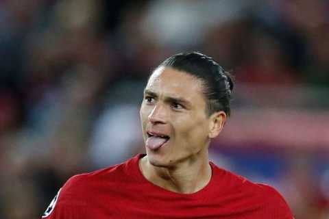 Darwin Nunez given Jurgen Klopp pep talk after watching Erling Haaland race away with 17 goals… to Liverpool star’s one
