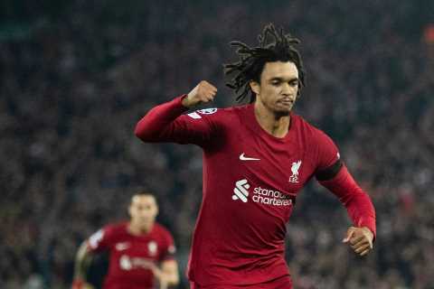 Liverpool goalscorer Alexander-Arnold given standing ovation.. but don’t bet on him making England’s World Cup squad