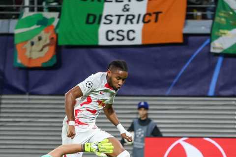 Chelsea fans erupt with excitement as transfer target Nkunku scores and showcases skills for RB Leipzig against Celtic