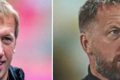 Fans are all saying the same thing about Graham Potter’s physical transformation from Brighton boss to Chelsea manager