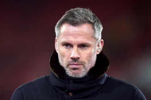 ‘Like kids football’ – Jamie Carragher slams Liverpool set pieces against Arsenal as he calls Klopp tactics ‘criminal’