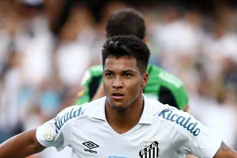 Arsenal ready to battle Tottenham and Man Utd for ‘next Neymar’ as 19-year-old Santos prodigy Marcos Leonardo targeted