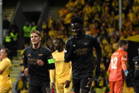 Arsenal ratings: Turner forced to make sharp stop after Saka flying start as Holding and Nelson struggle at Bodo/Glimt