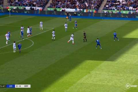 Fans all saying the same thing after BT Sport commentary goes off from live TV feed during Leicester vs Crystal Palace