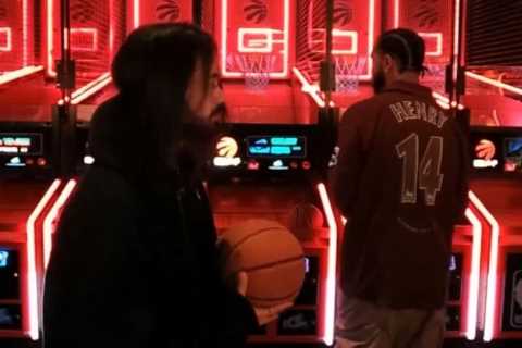 Drake wins monstrous £11MILLION bet on single roulette spin while wearing retro Thierry Henry Arsenal shirt
