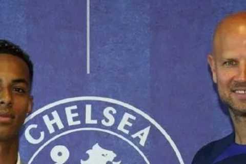 Chelsea wonderkid Omari Hutchinson, 18, has been compared to new team mate Raheem Sterling and is a viral sensation