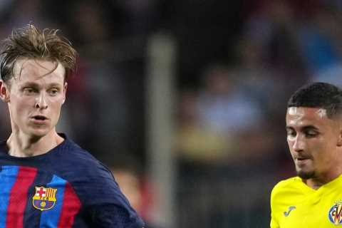 Man Utd, Chelsea and Liverpool set for Frenkie de Jong transfer battle in January with Barcelona star’s future unclear