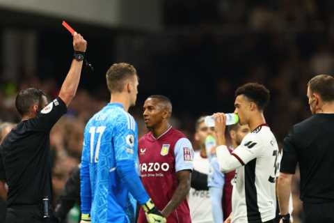 Aston Villa star Douglas Luiz has ban OVERTURNED and is free to face Brentford after successful red card appeal