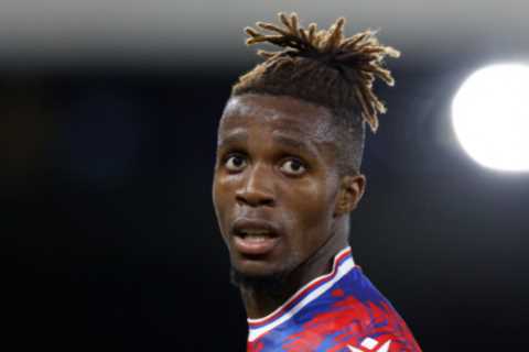 ‘Have a big think’ – Wilfried Zaha warned off joining Arsenal by Paul Merson as Crystal Palace star’s contract runs down