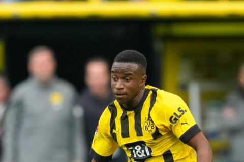 Liverpool ‘leading transfer race for 17-year-old Dortmund starlet Youssoufa Moukoko with Barcelona and PSG also keen’