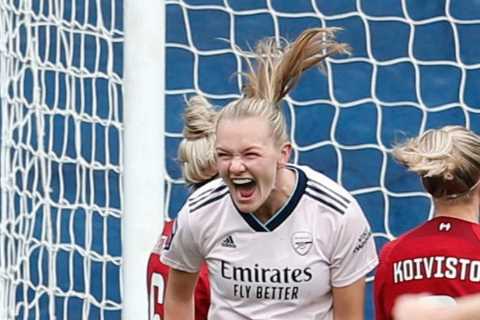 Liverpool 0 Arsenal 2: Walti and Maanum net as Gunners defeat Reds on the road and equal WSL match win record