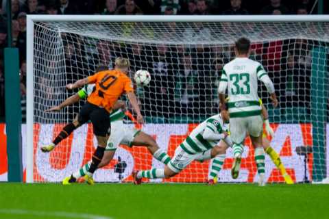 Watch Arsenal transfer target Mykhaylo Mudryk score wondergoal for Shakhtar Donetsk against Celtic