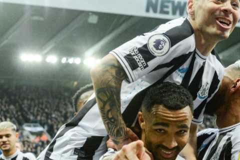 Newcastle 4 Aston Villa 0: Toon up to 4th as Wilson stakes World Cup claim in front of Southgate and Almiron nets again