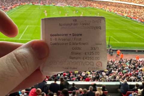 Arsenal fan and pal of KSI wins HUGE bet on win over Nottingham Forest after predicting exact score and first goalscorer