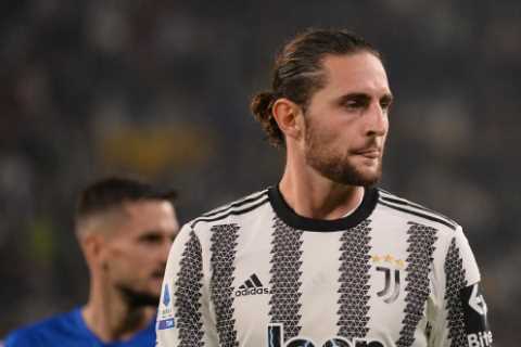 Chelsea ‘favourites to sign Juventus midfielder Adrien Rabiot and transfer could be completed by January deadline’