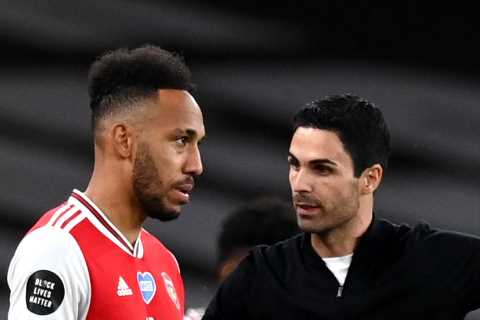 Ruthless Mikel Arteta terrified Arsenal dressing room after axing captain Pierre-Emerick Aubameyang during bust-up