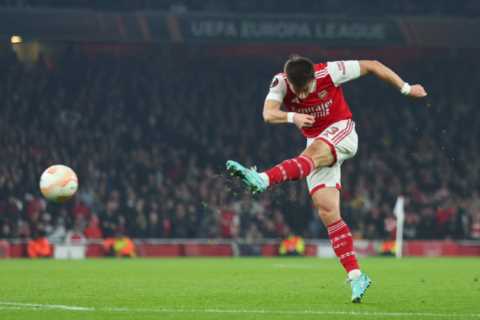Arsenal 1 FC Zurich 0: Tierney thunderbolt sends Gunners into Europa League last-16 and avoid dreaded play-off