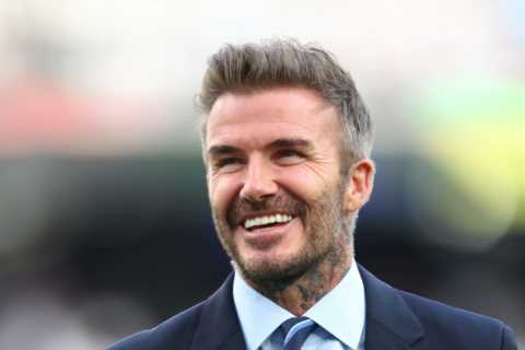 David Beckham reveals he was forced to switch between wearing Man Utd kit and Premier League rivals’ shirt as a kid