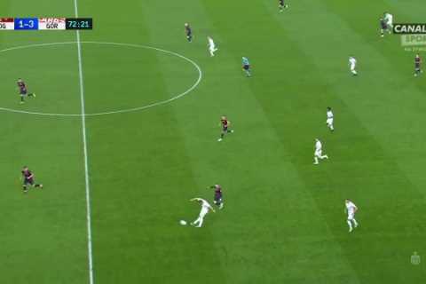 Watch Arsenal favourite Lukas Podolski score beauty from inside his OWN HALF as fans laud ‘best left foot ever’