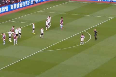 Erik ten Hag blames Man Utd stars’ wall for Lucas Digne’s stunning free-kick in 3-1 defeat to Aston Villa