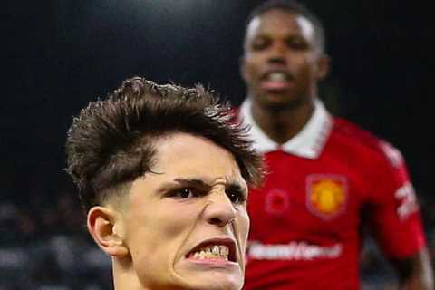 Man Utd fans demand club give Alejandro Garnacho mega new contract after 18-year-old scores winner at Fulham
