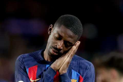 Chelsea transfer blow as Barcelona president confirms new contract talks planned with Ousmane Dembele