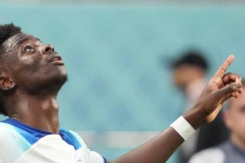 Lethal Bukayo Saka’s firepower is a real threat for England after World Cup double, says Arsenal legend Jack Wilshere