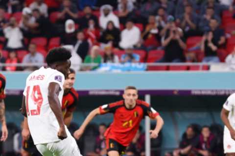 Belgium 1 Canada 0: Chelsea flop Batshuayi seals World Cup win against run of play after De Bruyne and Co are dominated