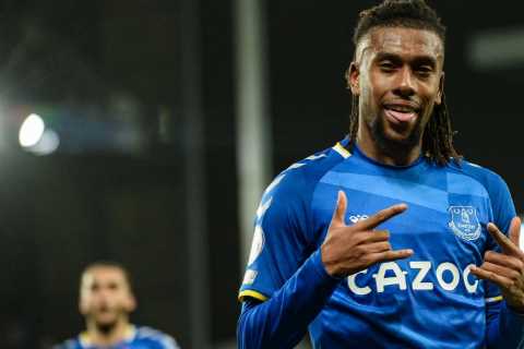 Alex Iwobi set for huge pay rise to £100k a week as he looks likely to sign bumper new Everton contract