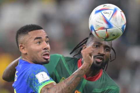 Gabriel Jesus ‘faces THREE MONTHS out’ in huge Arsenal title blow with Brazil World Cup ace to fly to UK today