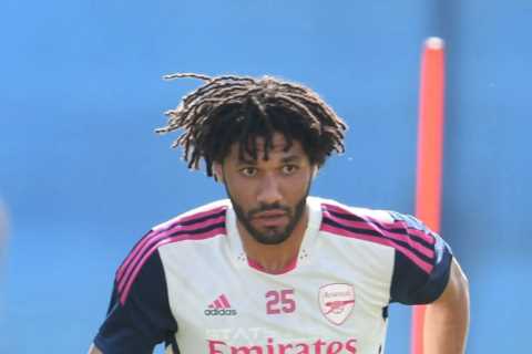 Arsenal head to Dubai for warm-weather training ahead of Prem season return as Elneny fights back to fitness